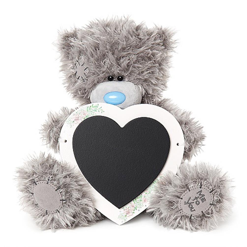 9" Personalise Your Own Heart Plaque Me To You Bear Extra Image 2